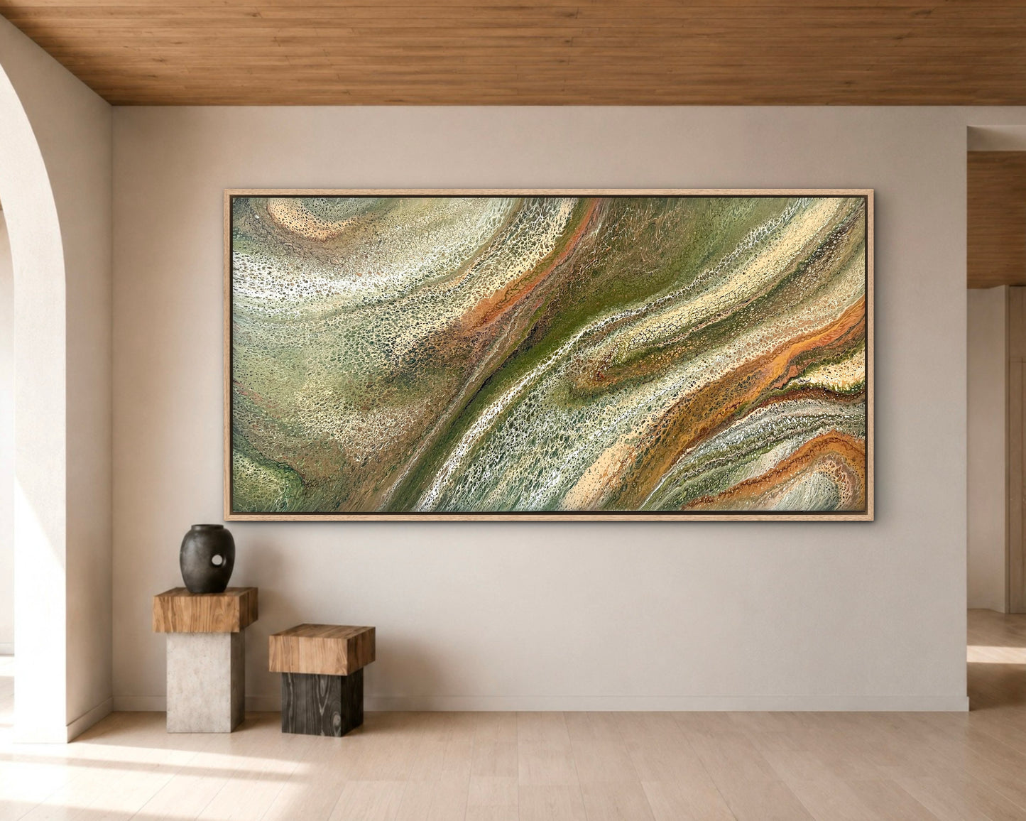 Earth Renewed | 183x91.5cm Original Abstract Painting