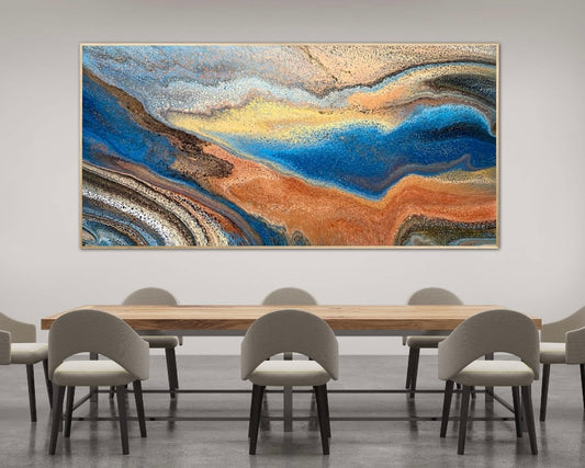Earth Unfolds ~ Original 183x91.5cm
