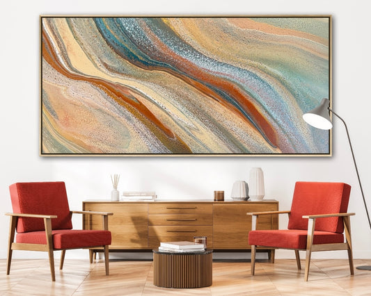 Graceful Flow ~ ON SALE ~ Original 183x91.5cm