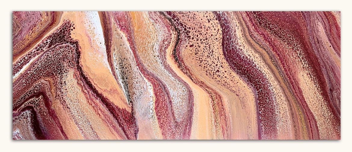 Gently Cascades ~ Original 152x61.5cm