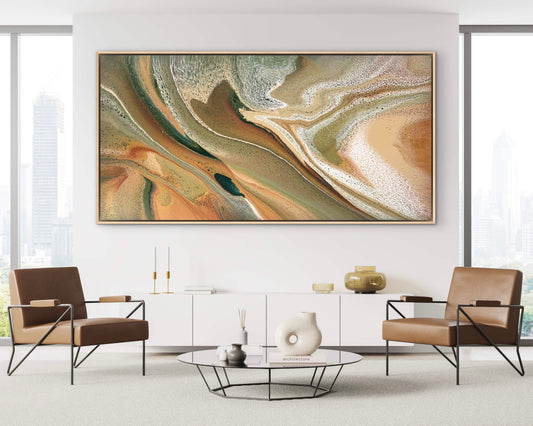 Natural Shift | 183x91.5cm Original Abstract Painting