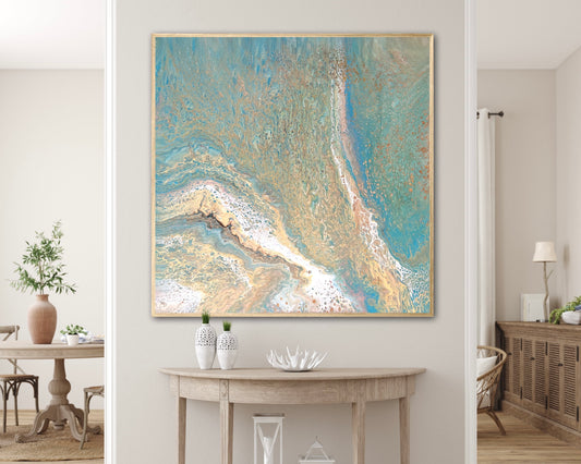 White Sands ~ Original 102x102cm