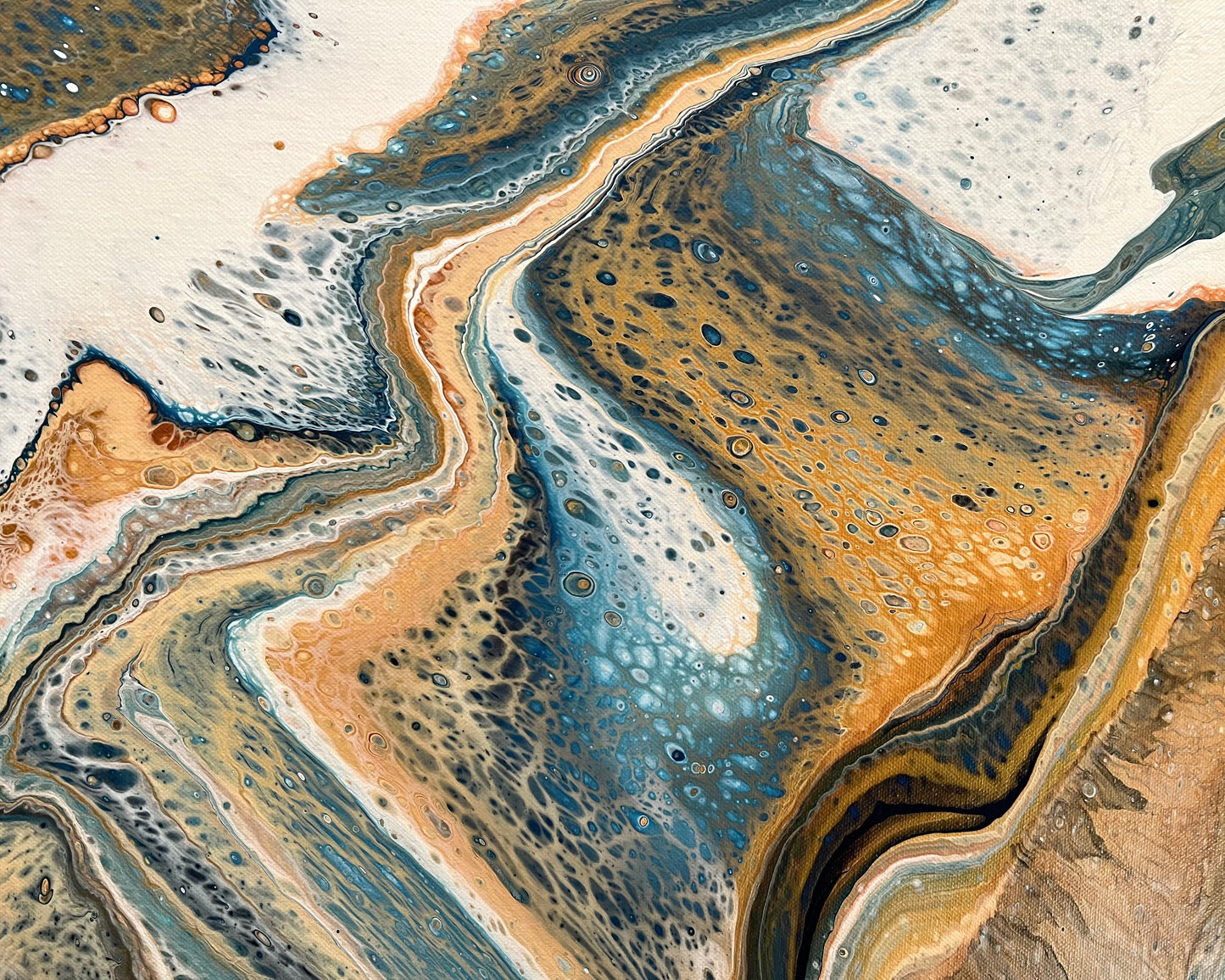 Meandering Flow ~ Original 152x61.5cm