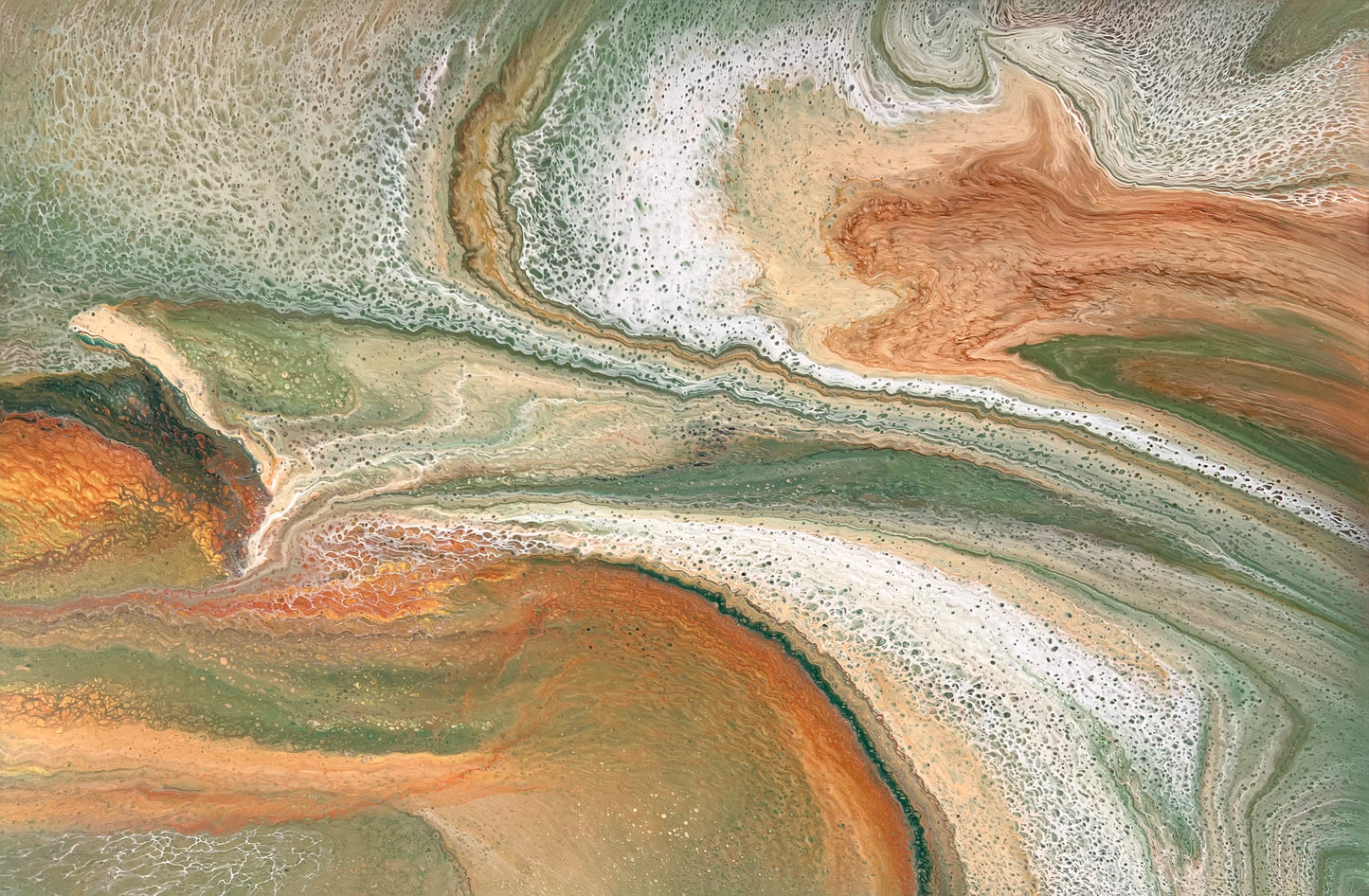 Nature in Motion | 152x101.5cm Extra Large Original Abstract Painting