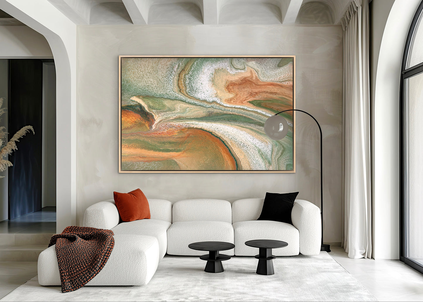 Nature in Motion | 152x101.5cm Extra Large Original Abstract Painting