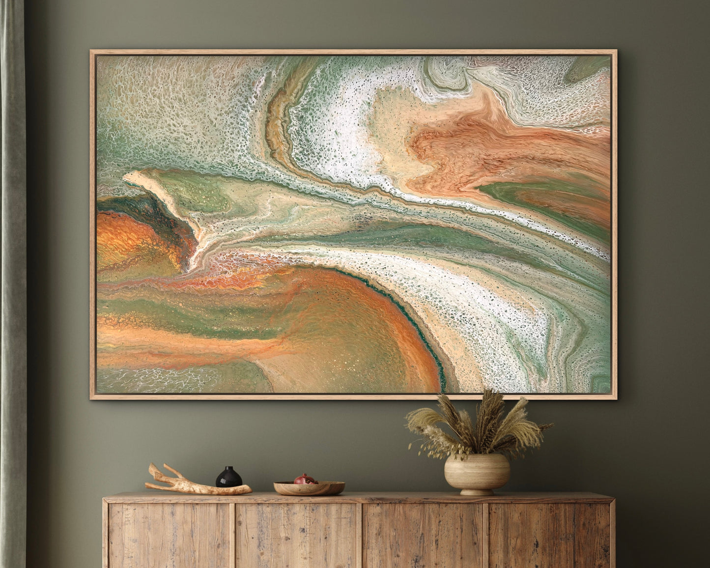 Nature in Motion | 152x101.5cm Extra Large Original Abstract Painting