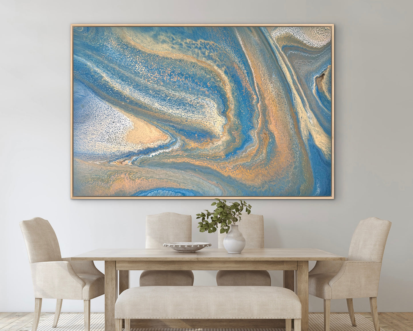 Soft Tides | 152x101.5cm Original Abstract Painting