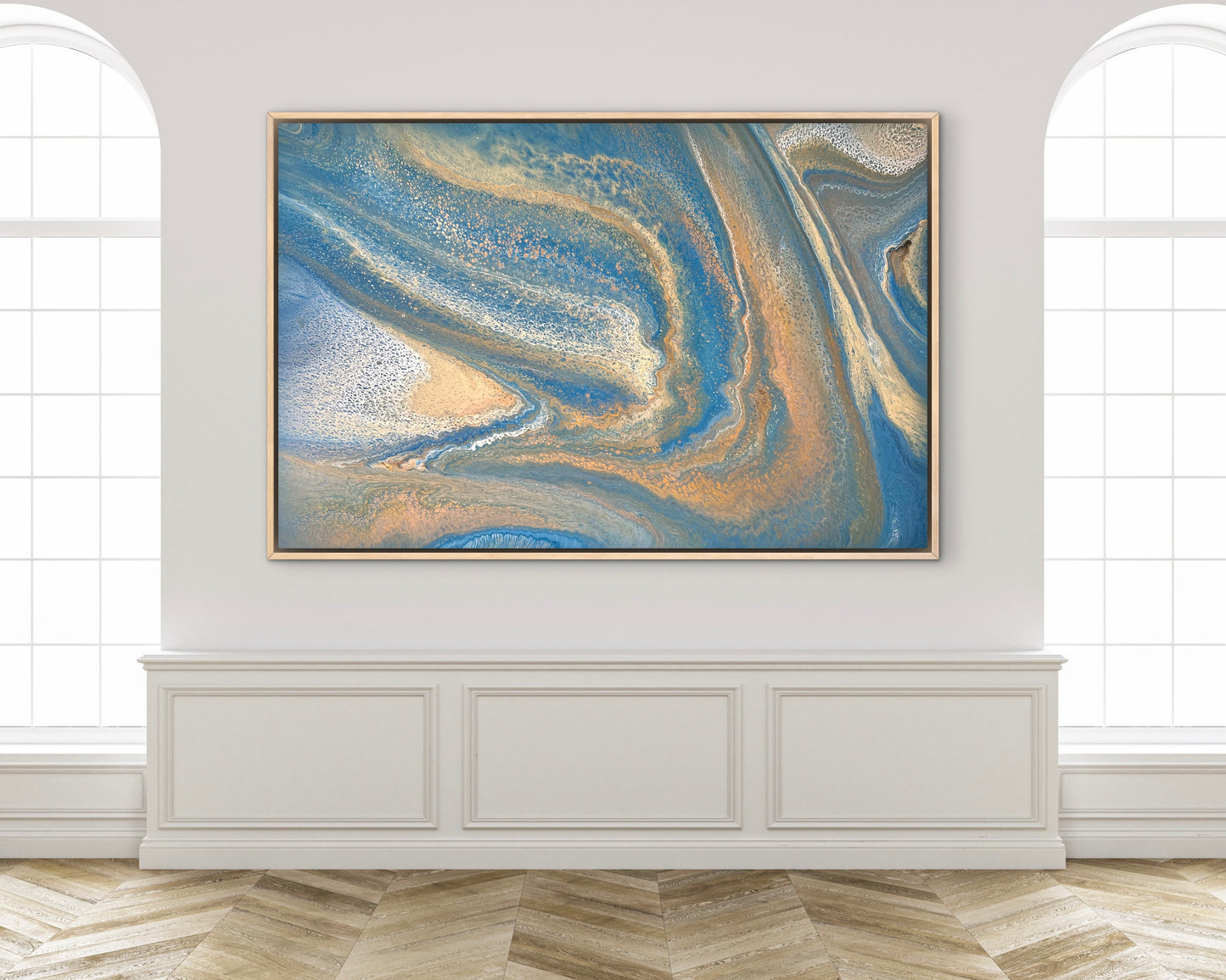 Soft Tides | 152x101.5cm Original Abstract Painting