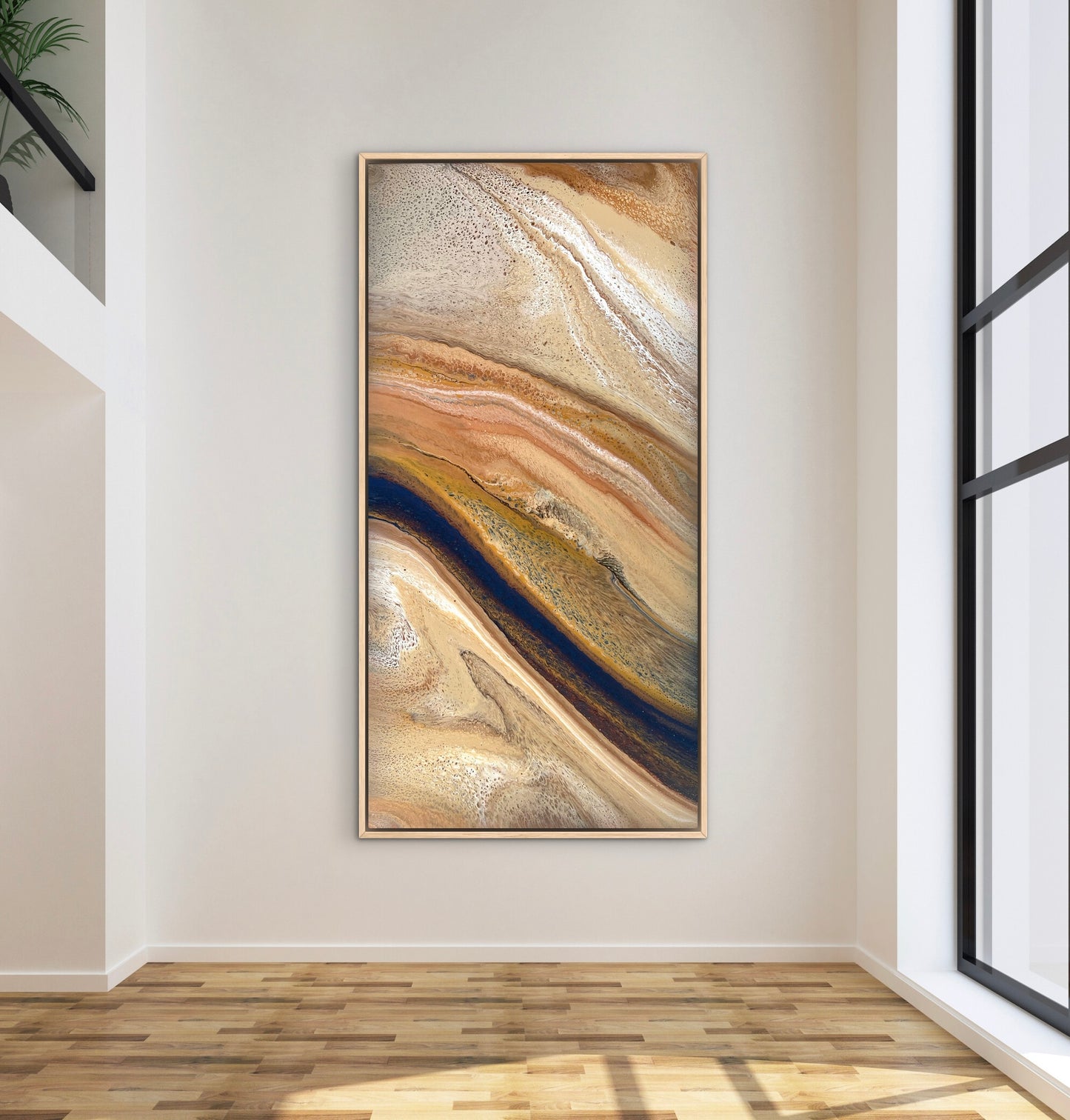 Sculpted by Time | 183x91.5cm Original Abstract Painting