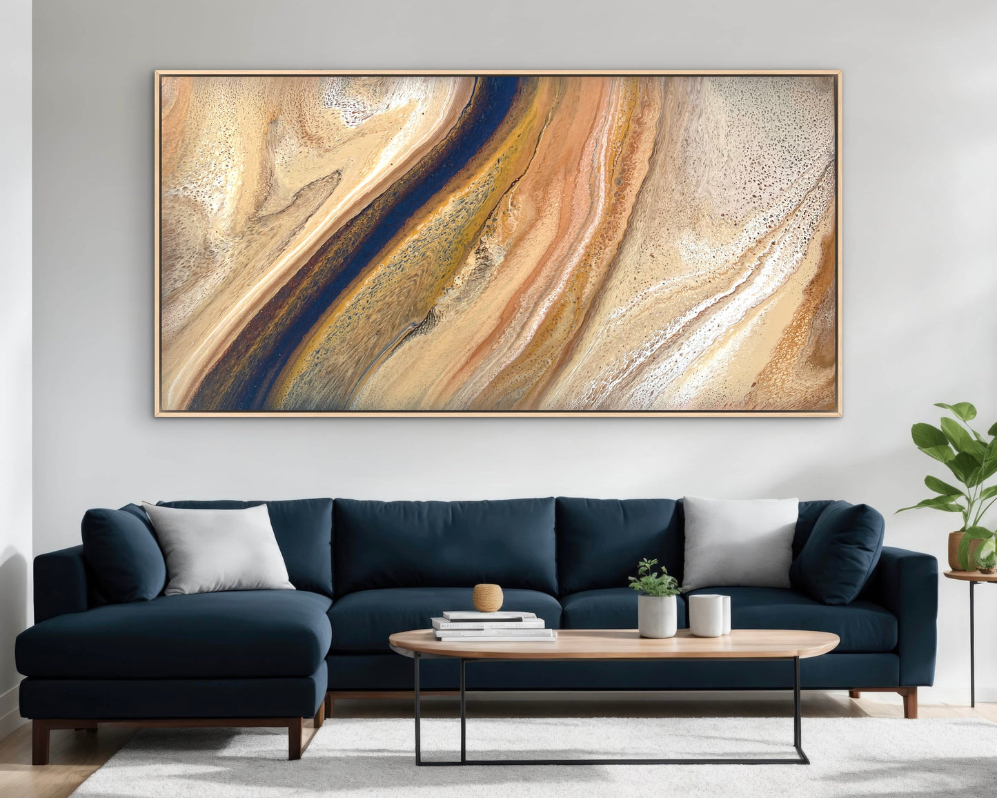 Sculpted by Time | 183x91.5cm Original Abstract Painting