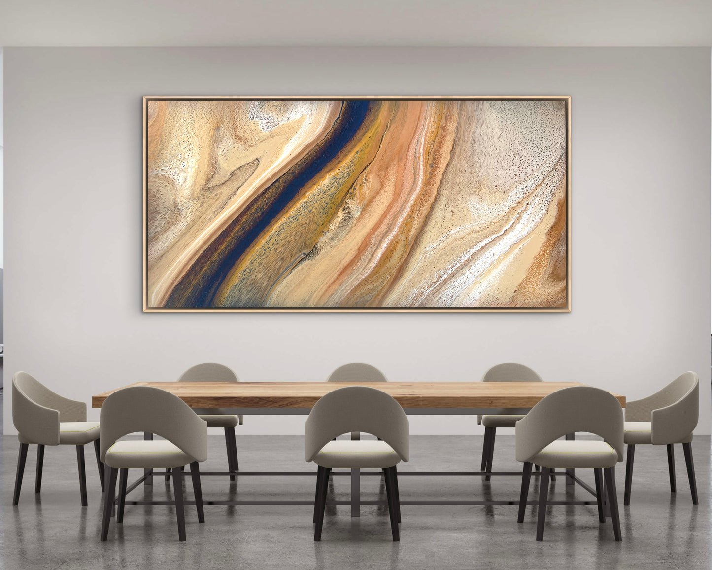Sculpted by Time | 183x91.5cm Original Abstract Painting