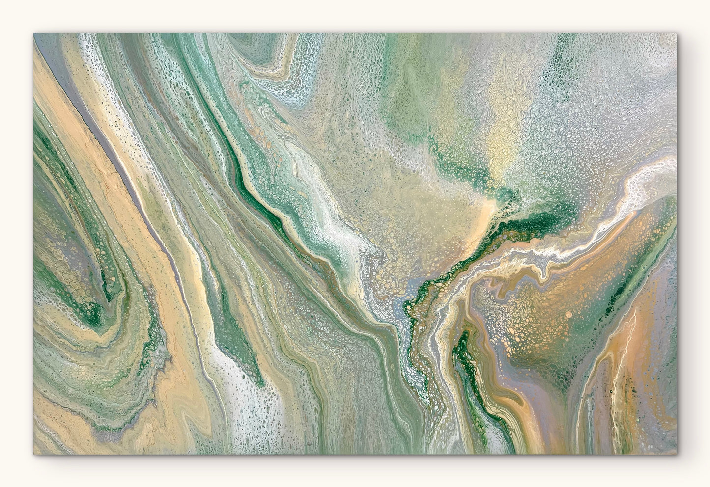 Nature's Divide | 152x101.5cm Original Abstract Painting