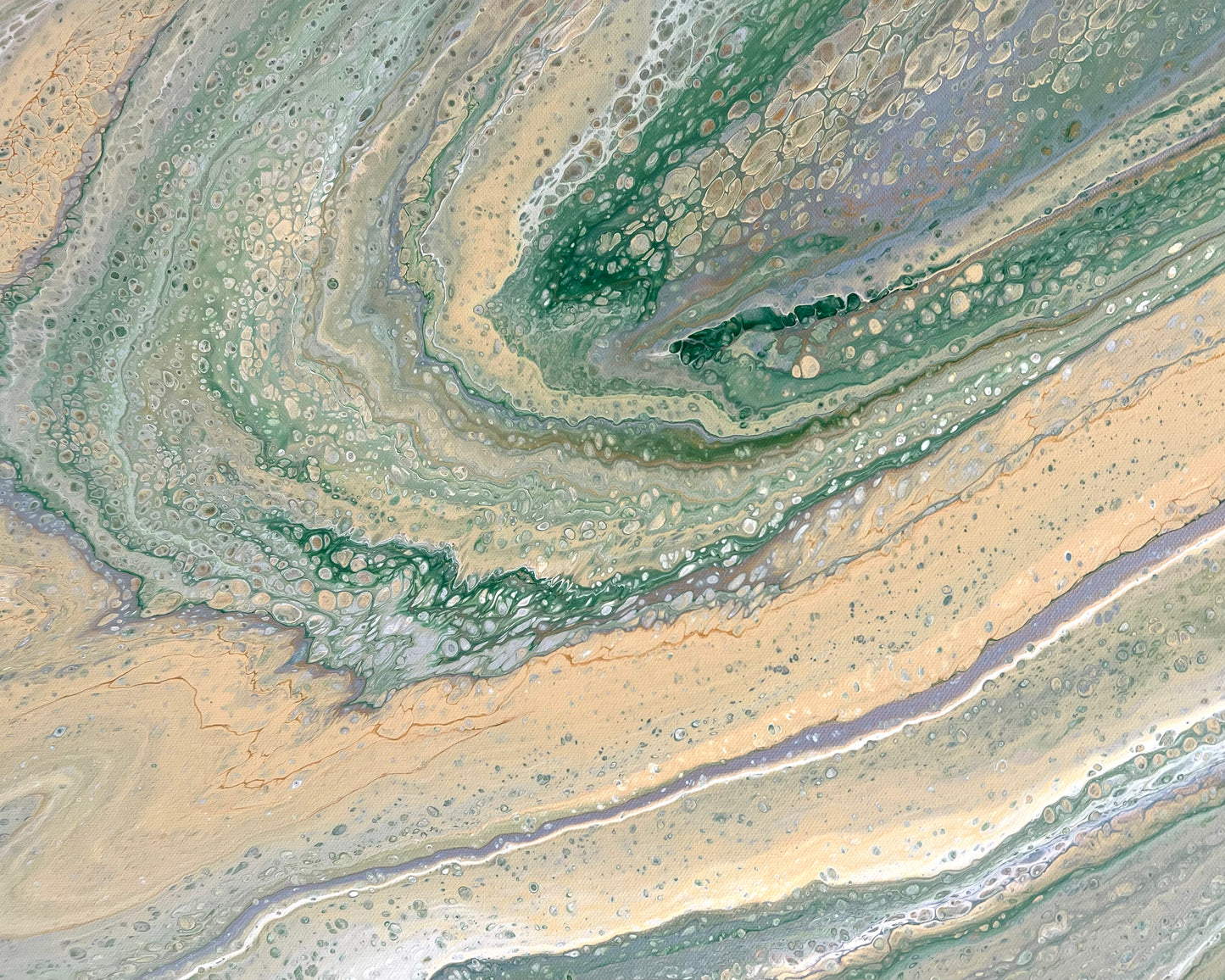 Nature's Divide | 152x101.5cm Original Abstract Painting