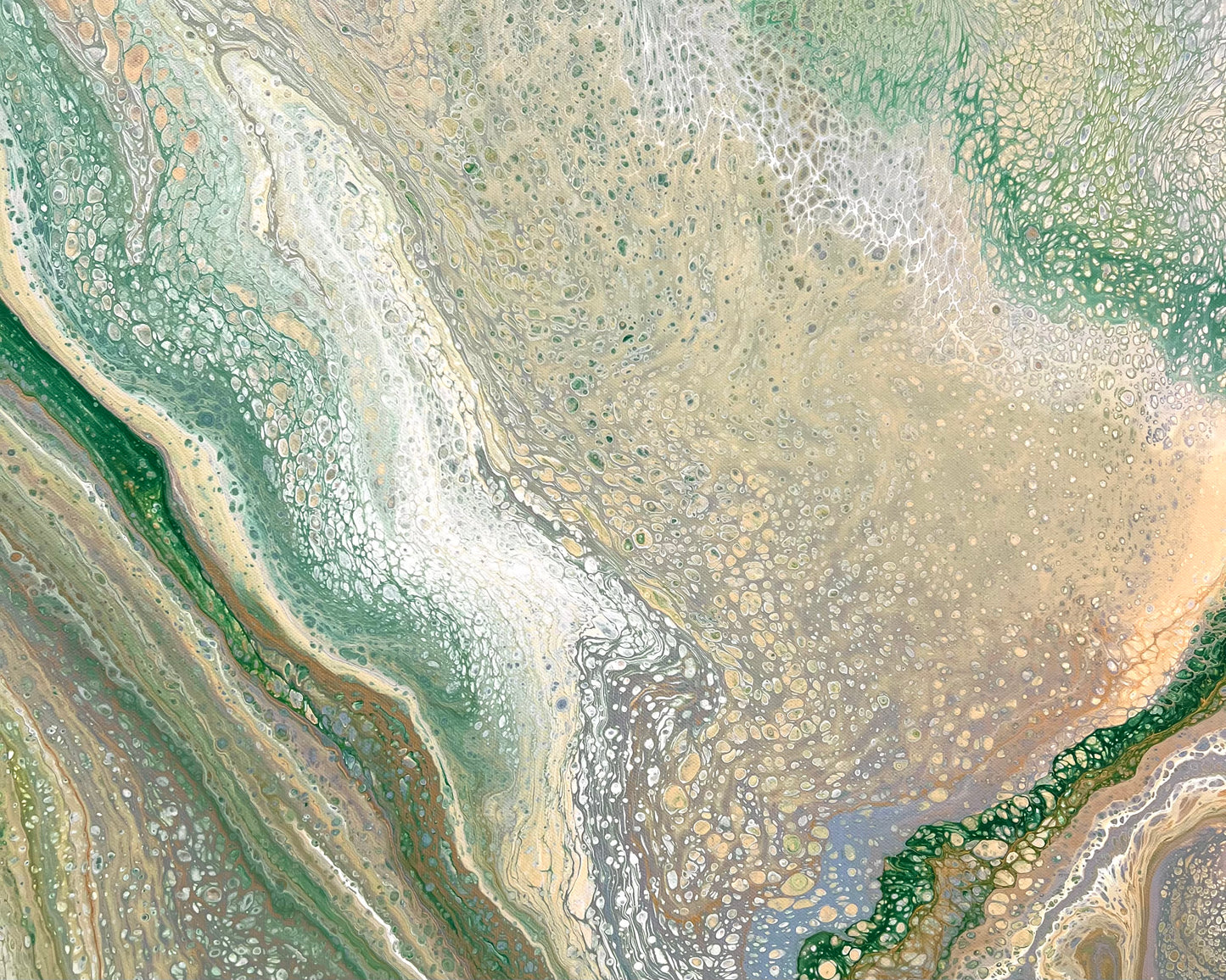 Nature's Divide | 152x101.5cm Original Abstract Painting