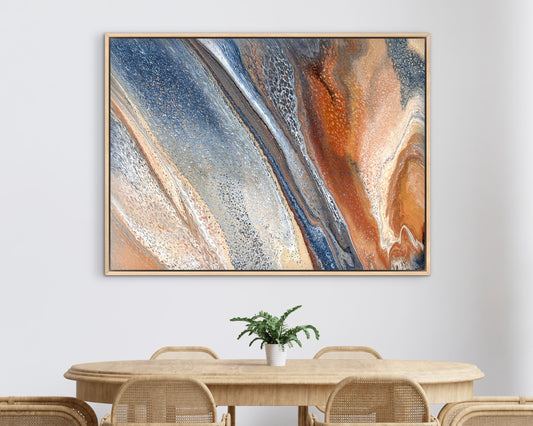 Shifting Terrain | 122x91.5cm Original Artwork by Angela Roskell