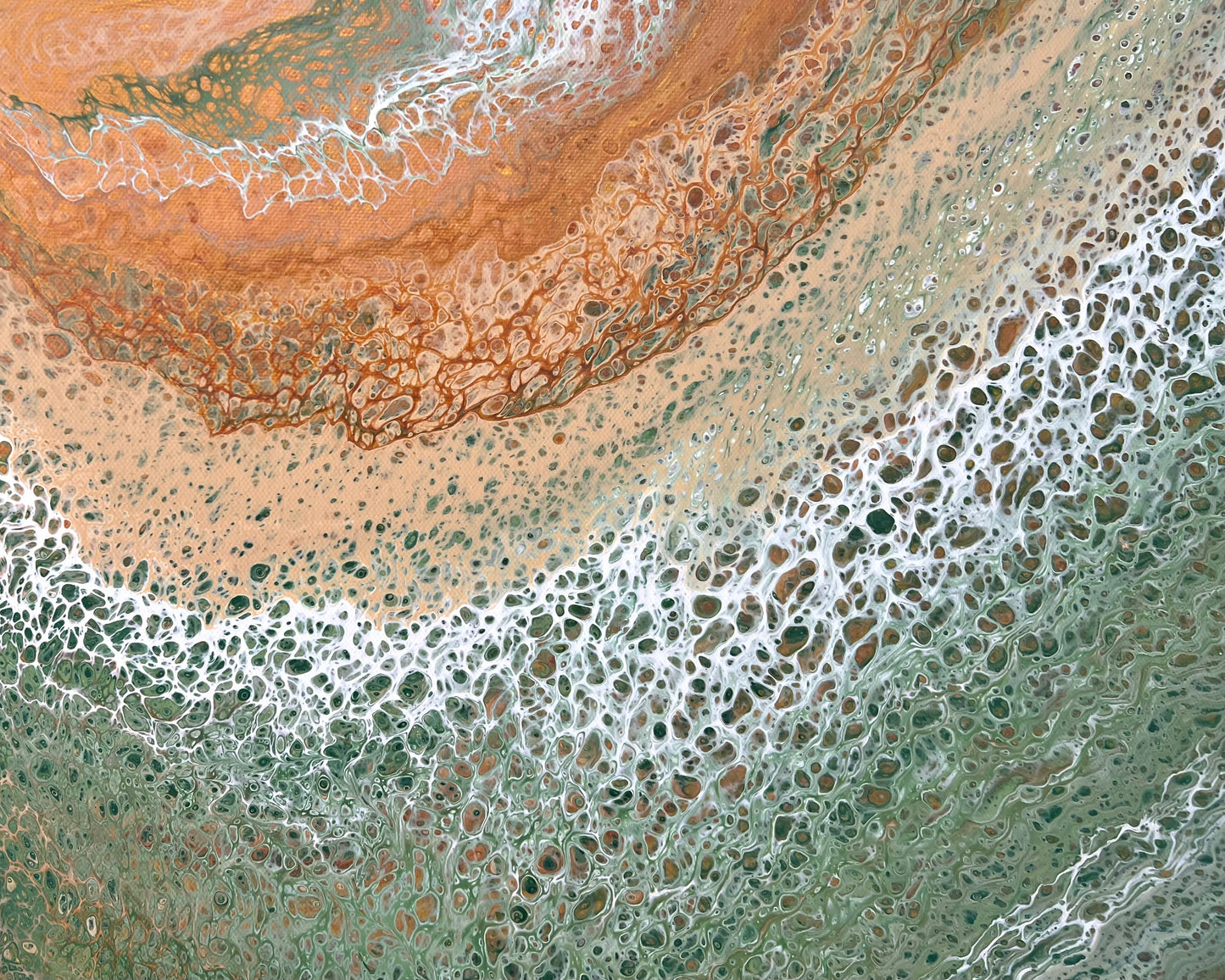 Shades of Nature | 183x91.5cm Original Abstract Painting