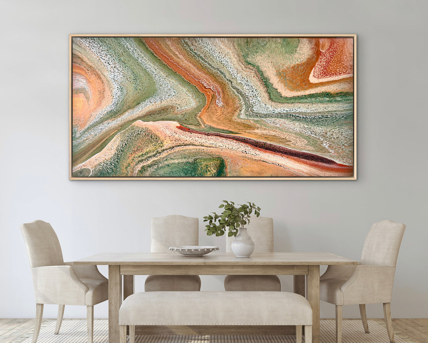 Shades of Nature | 183x91.5cm Original Abstract Painting