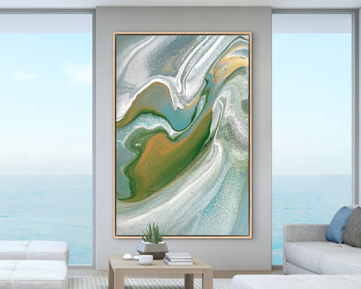 Verdant Passage | 152x101.5cm Original Abstract Painting