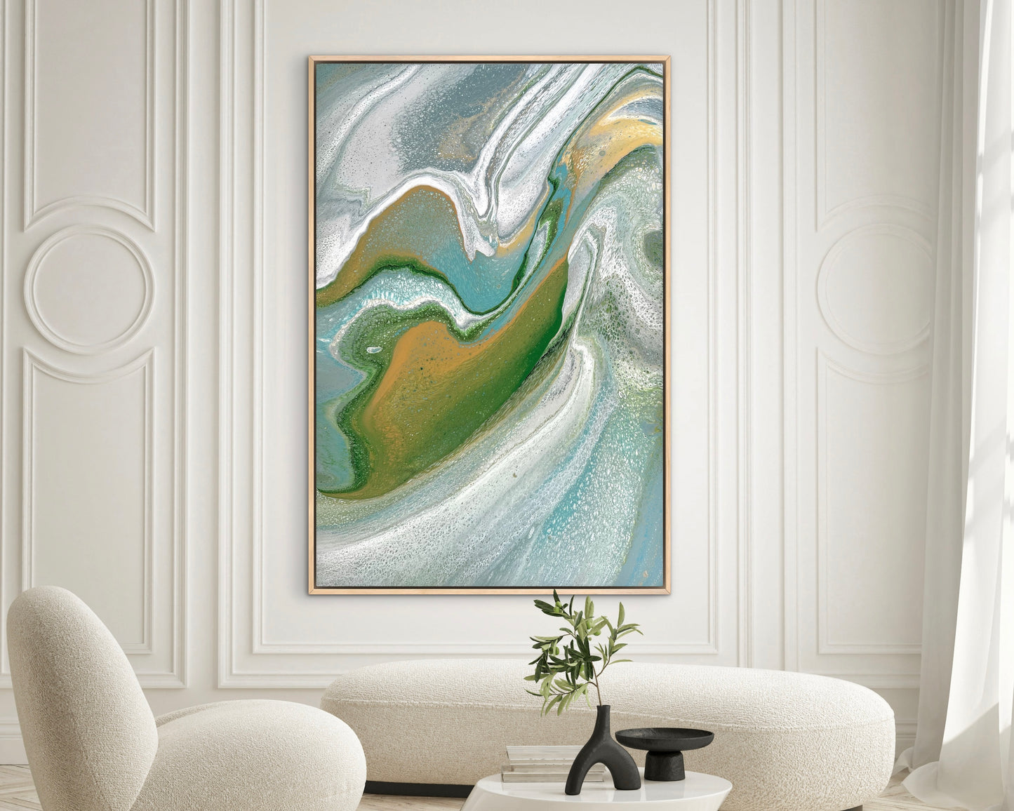 Verdant Passage | 152x101.5cm Original Abstract Painting