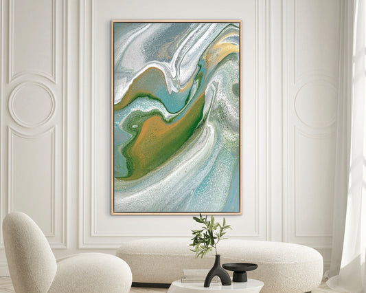 Verdant Passage | 152x101.5cm Original Abstract Painting