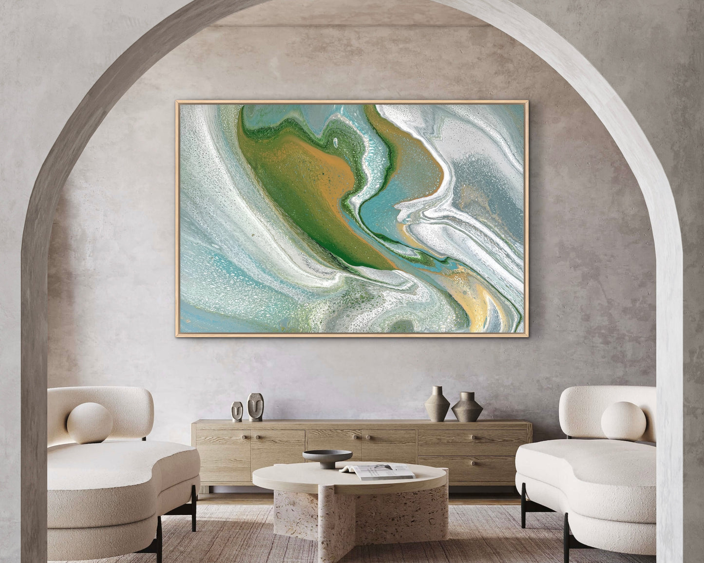 Verdant Passage | 152x101.5cm Original Abstract Painting