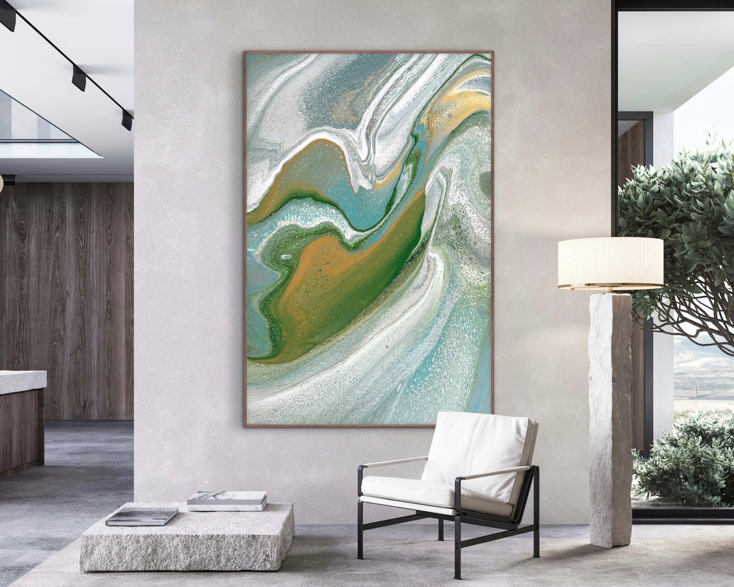 Verdant Passage | 152x101.5cm Original Abstract Painting