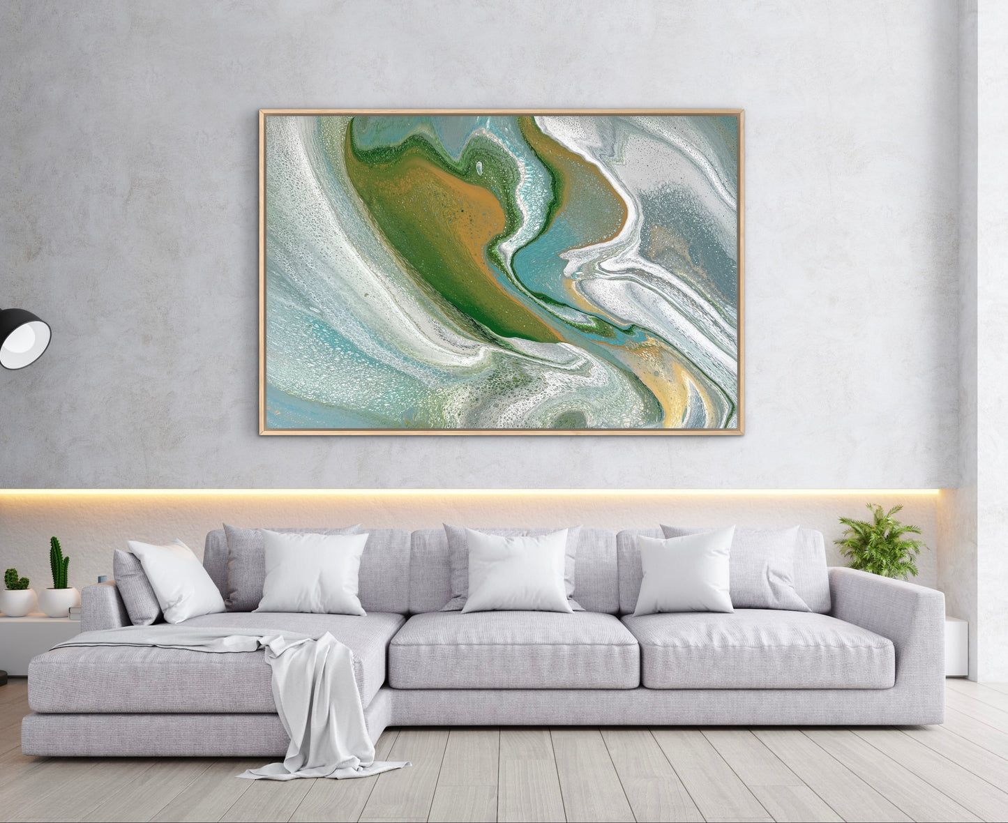 Verdant Passage | 152x101.5cm Original Abstract Painting