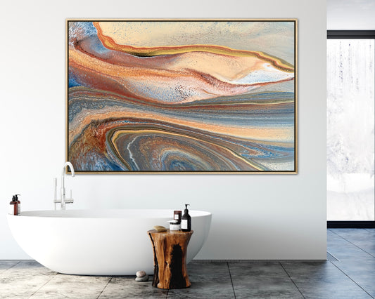 Earths many Layers ~ Original 152x101.5cm