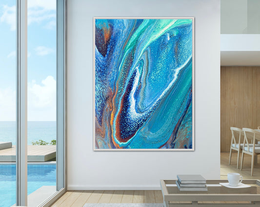 Rhythm of the Ocean ~ Original 122x91.5cm