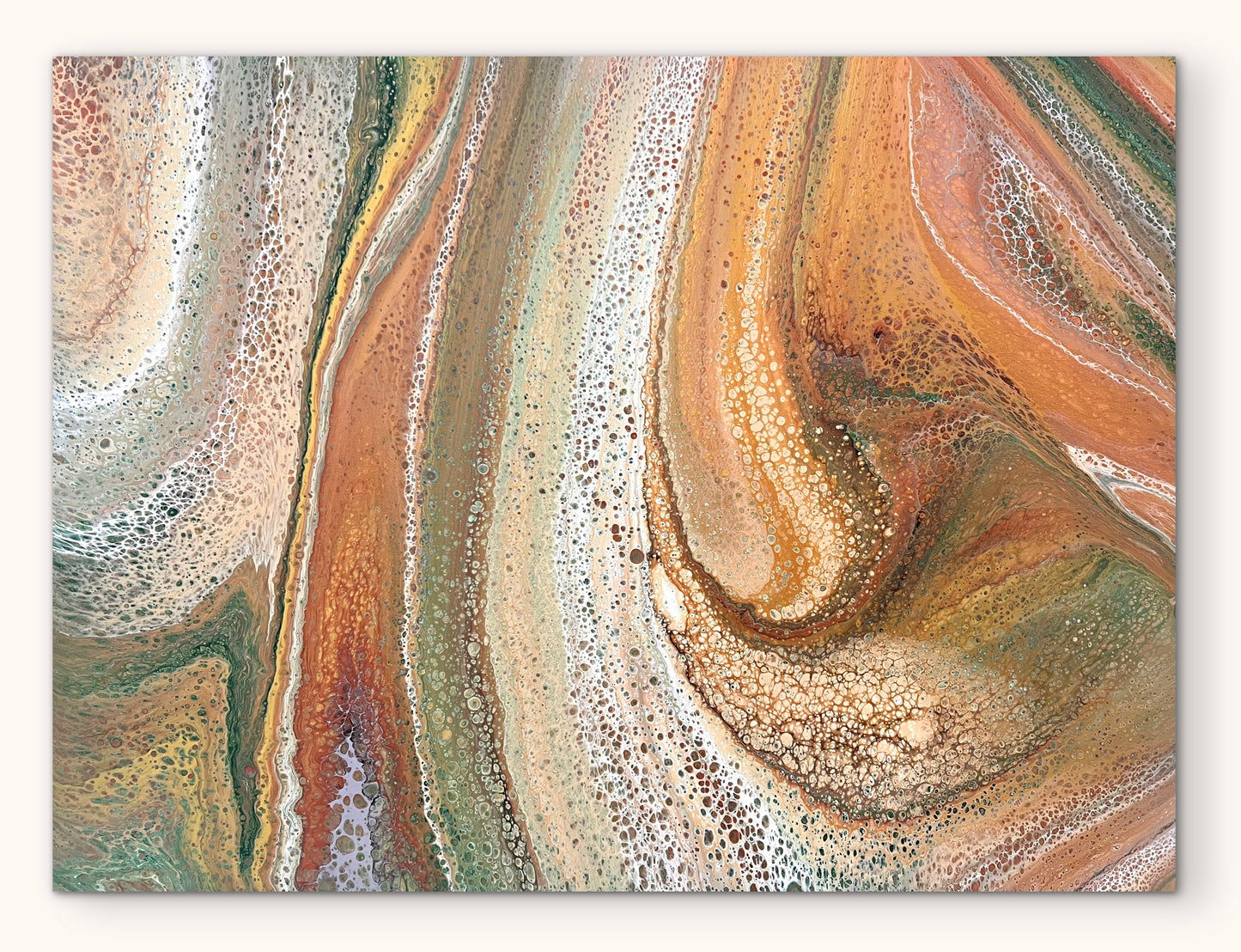 Nature's Transition | 102x76 cm Original Artwork by Angela Roskell