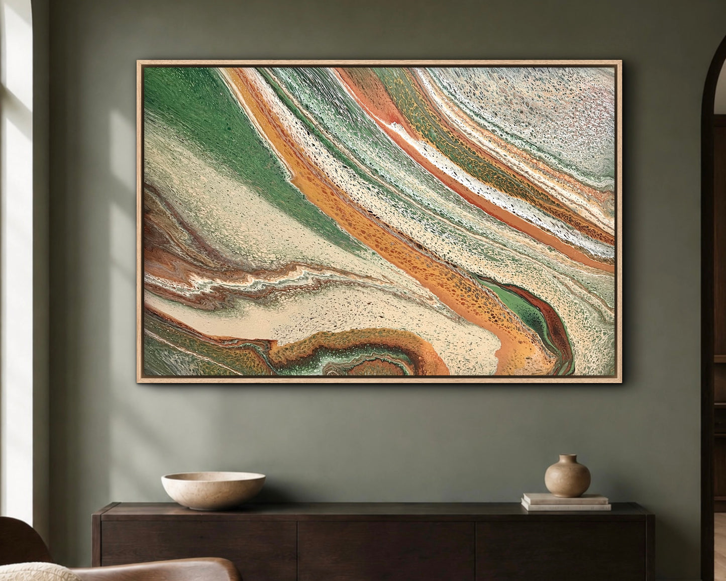 Sculpted Plains | 152 × 101.5 cm Extra Large Original Abstract Painting