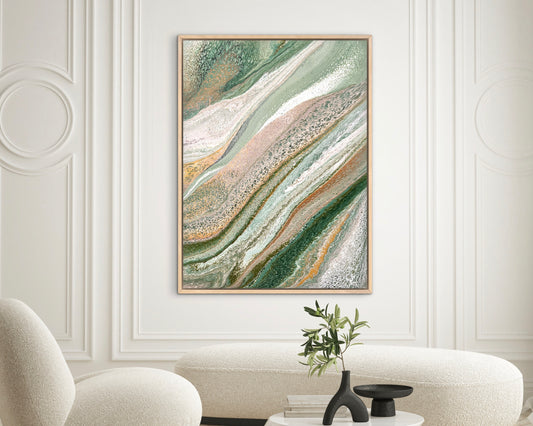 Nature's Edge | 102x76 cm Original Artwork by Angela Roskell