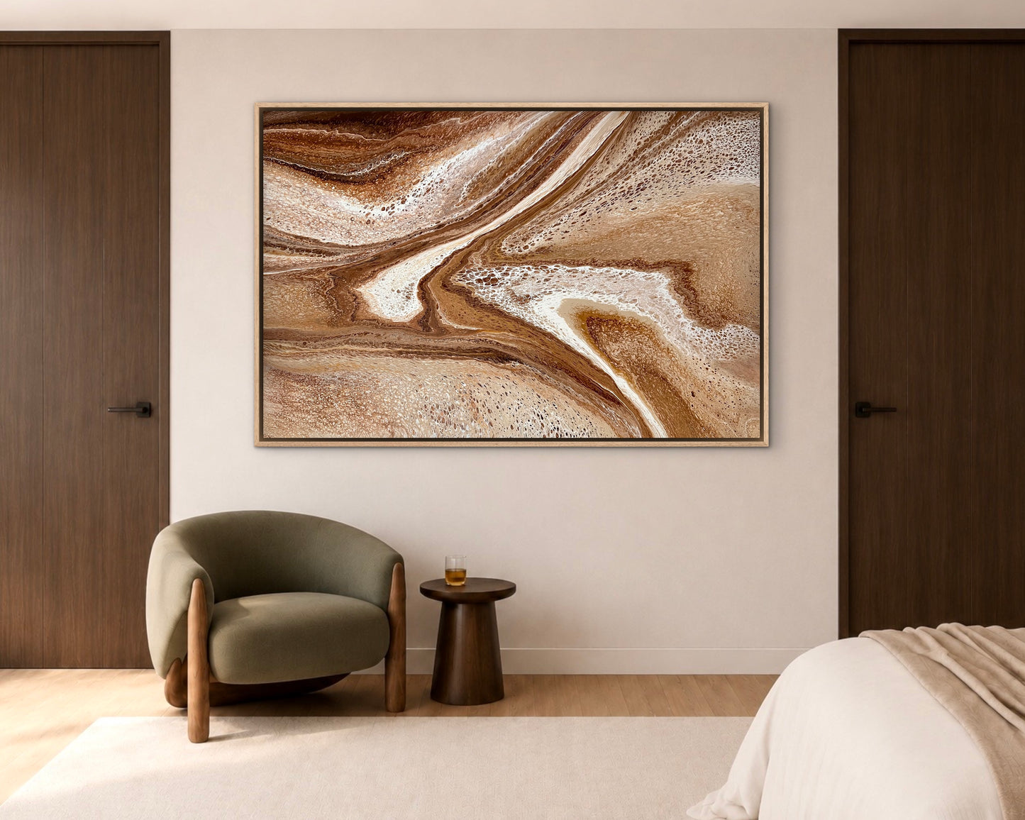Restless Terrain | 152 × 101.5 cm Extra Large Original Abstract Painting