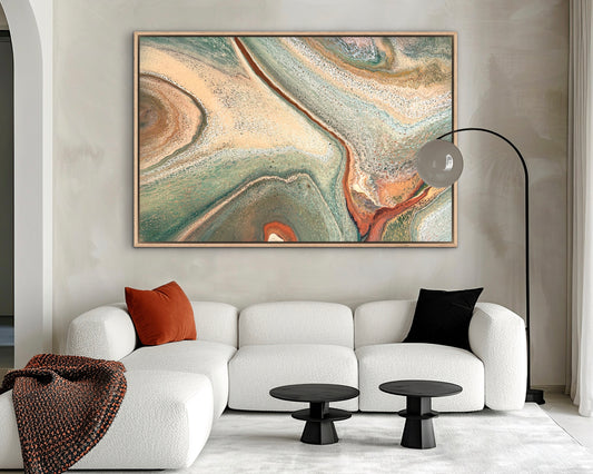 Natural Crossing | 152x101.5cm Original Abstract Painting