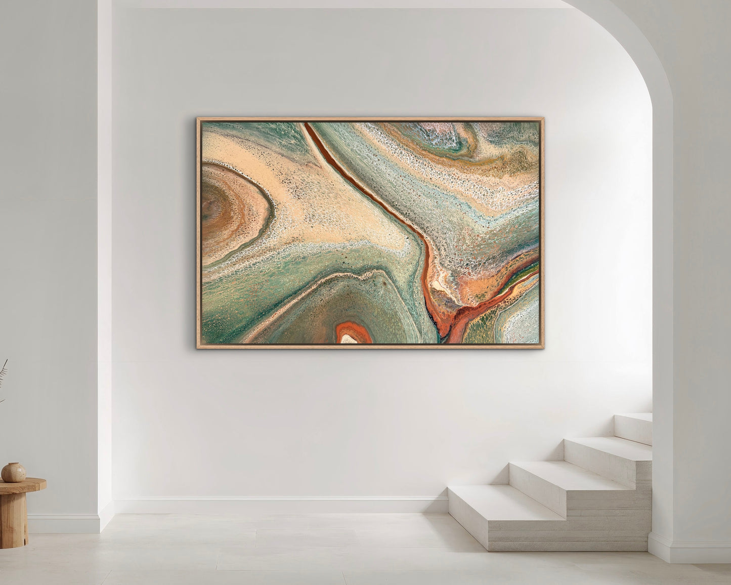 Natural Crossing | 152x101.5cm Original Abstract Painting