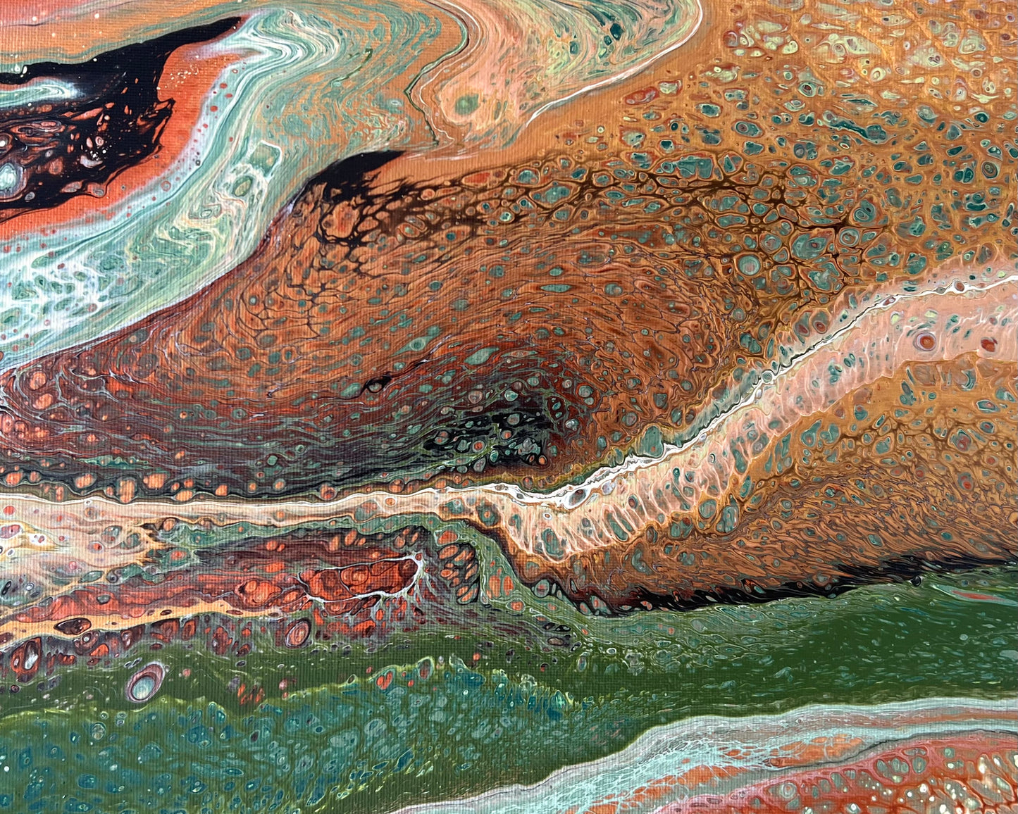 Estuary Drift | 102x76 cm Original Artwork by Angela Roskell
