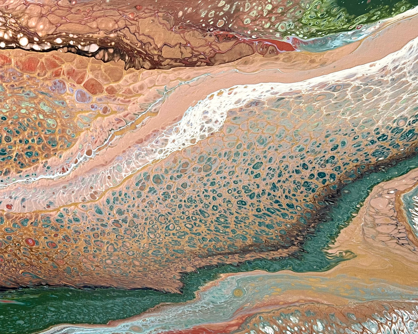 Estuary Drift | 102x76 cm Original Artwork by Angela Roskell