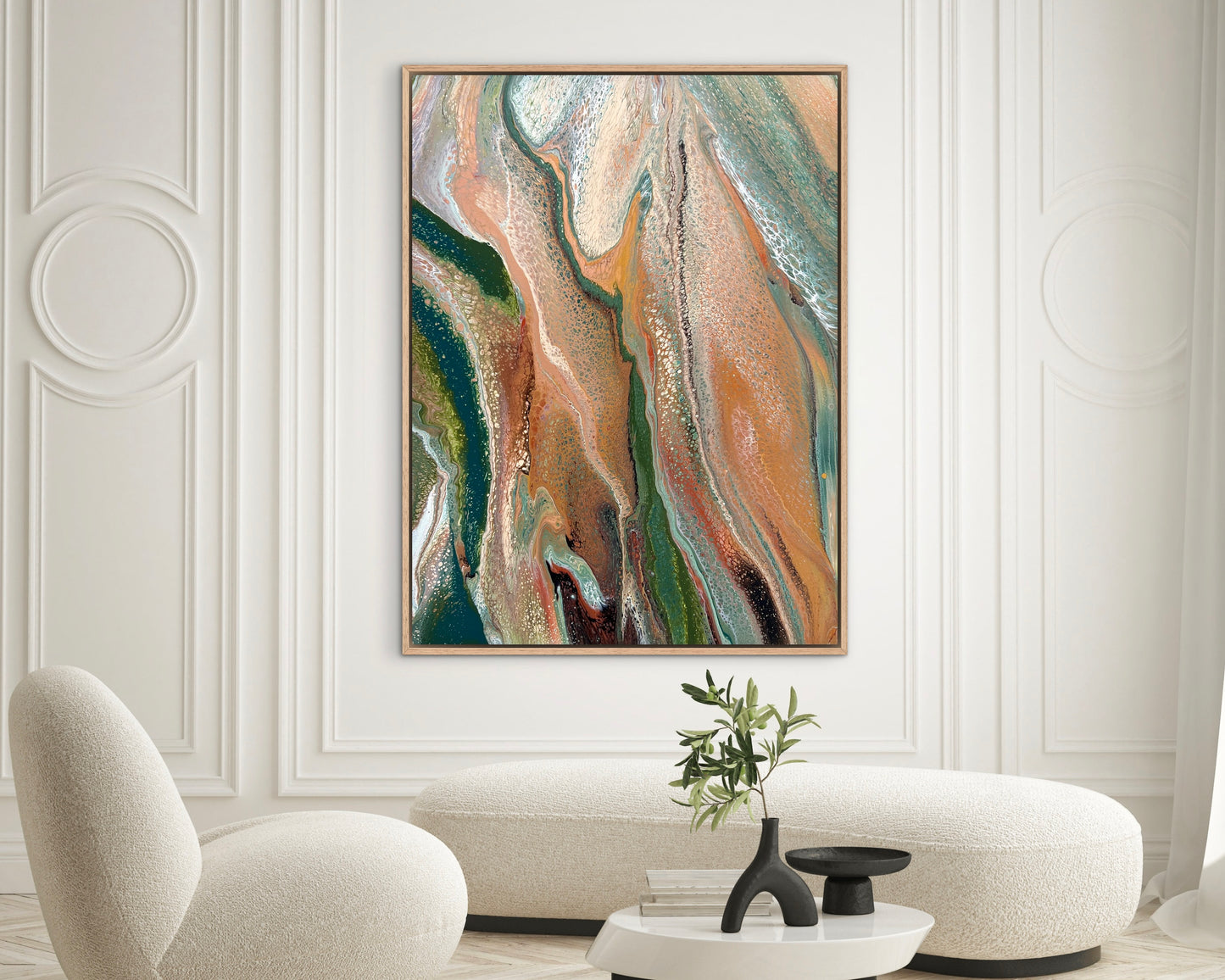 Estuary Drift | 102x76 cm Original Artwork by Angela Roskell
