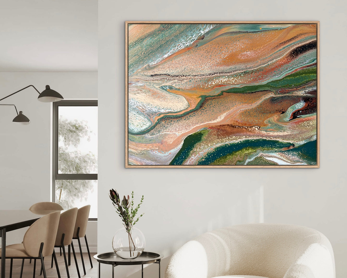 Estuary Drift | 102x76 cm Original Artwork by Angela Roskell