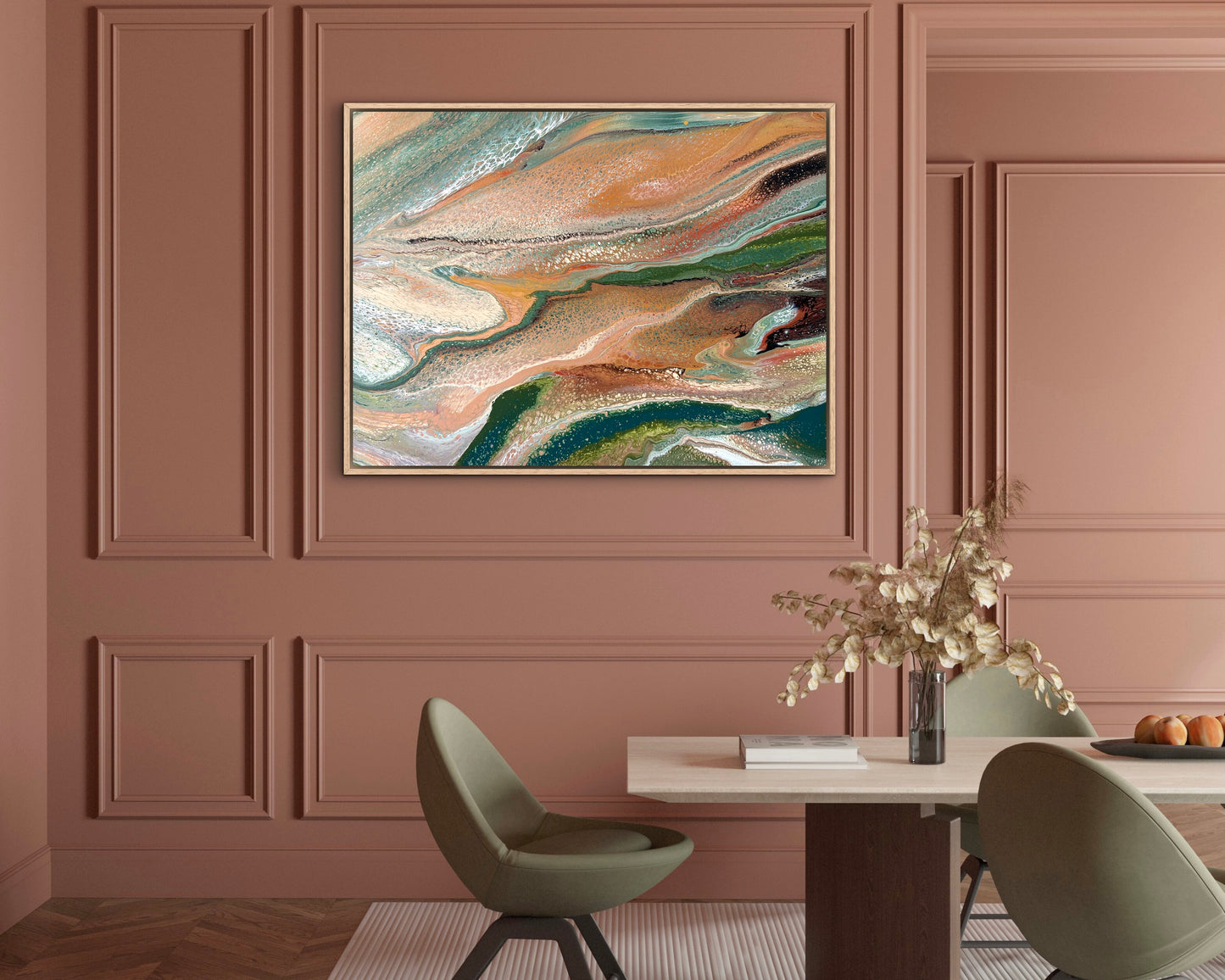 Estuary Drift | 102x76 cm Original Artwork by Angela Roskell