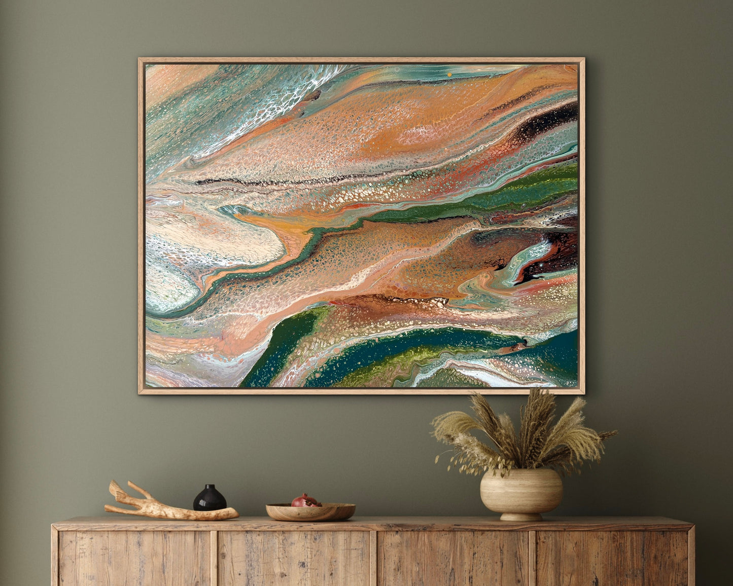 Estuary Drift | 102x76 cm Original Artwork by Angela Roskell