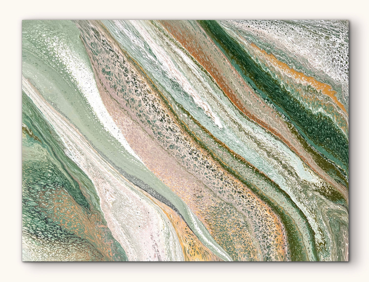 Nature's Edge | 102x76 cm Original Artwork by Angela Roskell