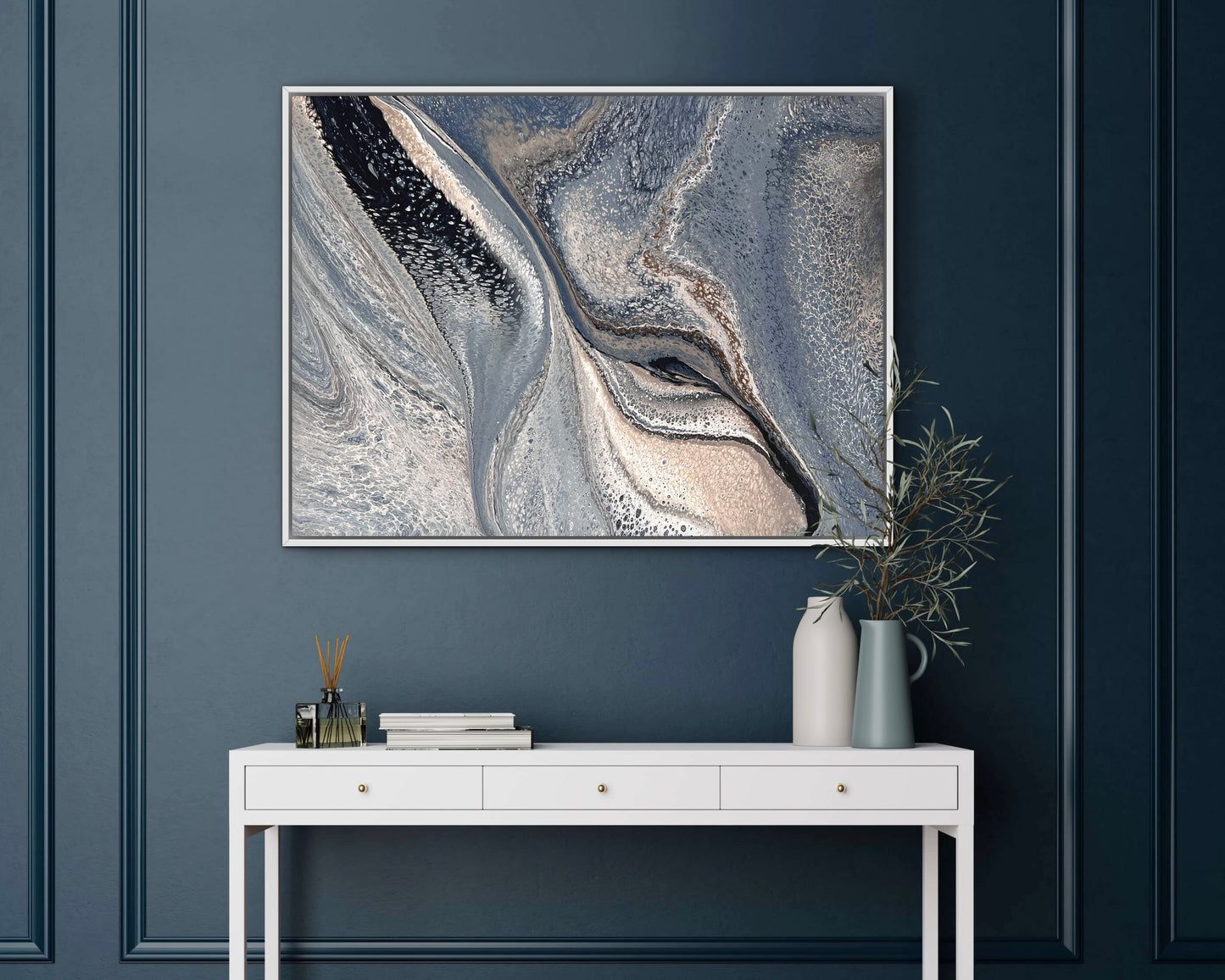 Evening Tide | 102x76 cm Original Artwork by Angela Roskell