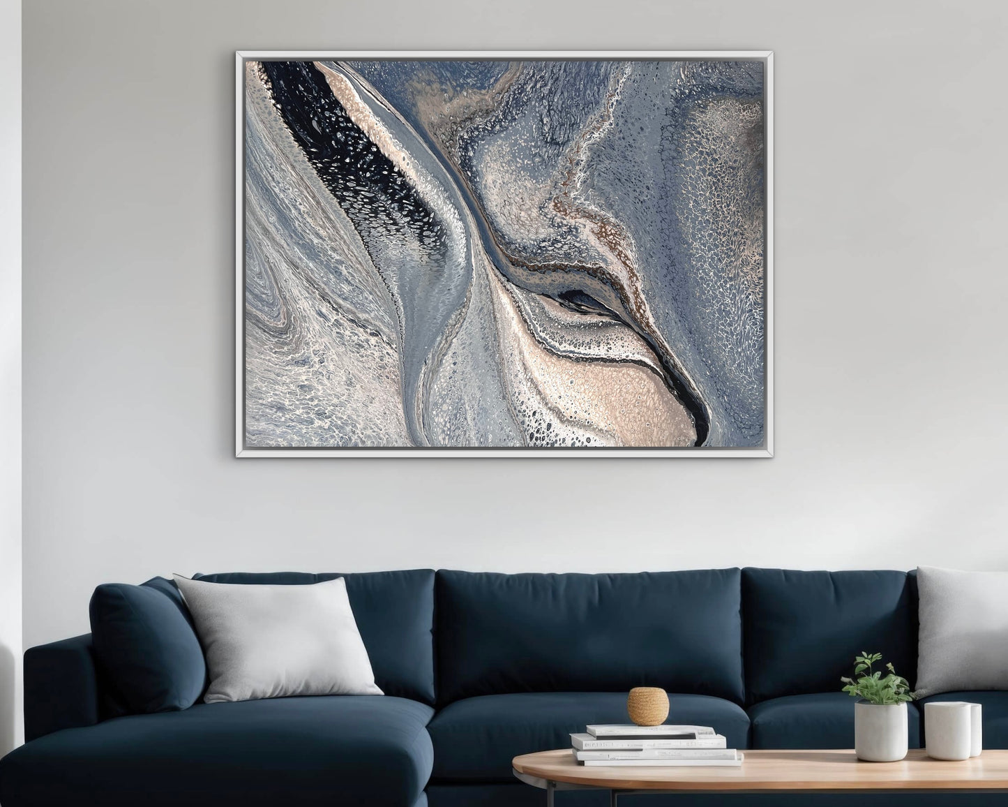 Evening Tide | 102x76 cm Original Artwork by Angela Roskell