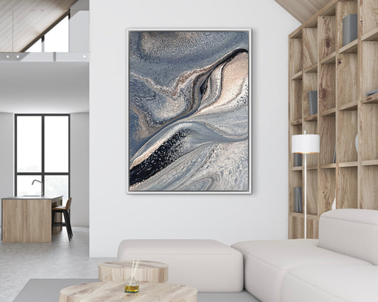 Evening Tide | 102x76 cm Original Artwork by Angela Roskell