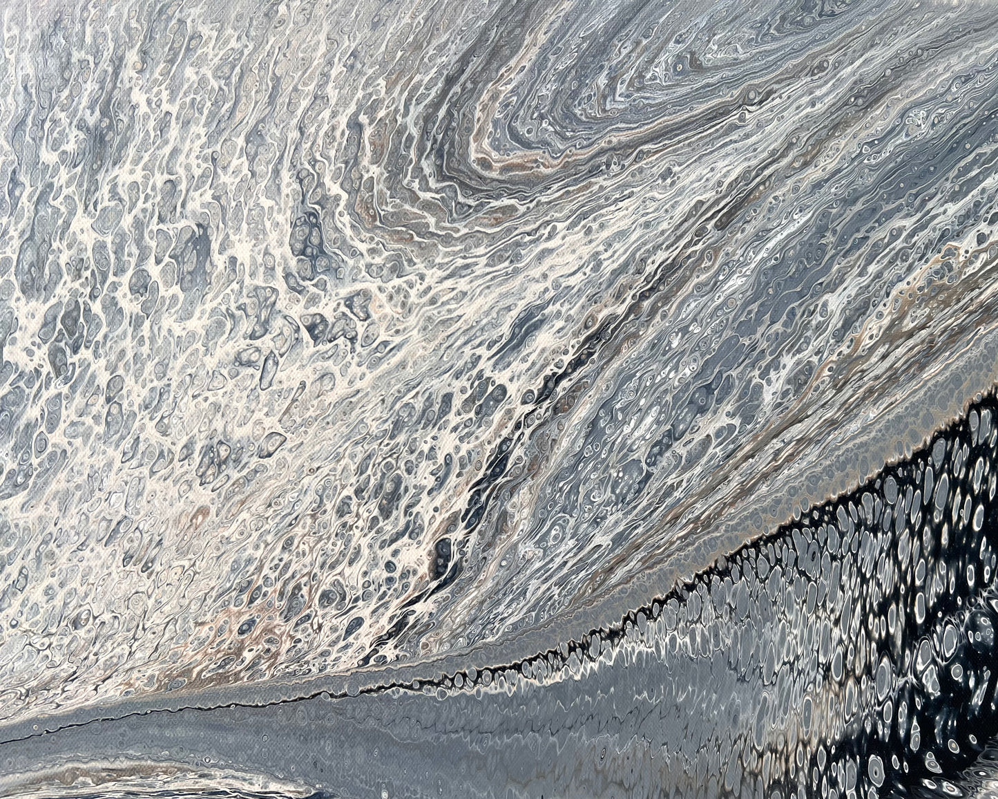 Evening Tide | 102x76 cm Original Artwork by Angela Roskell