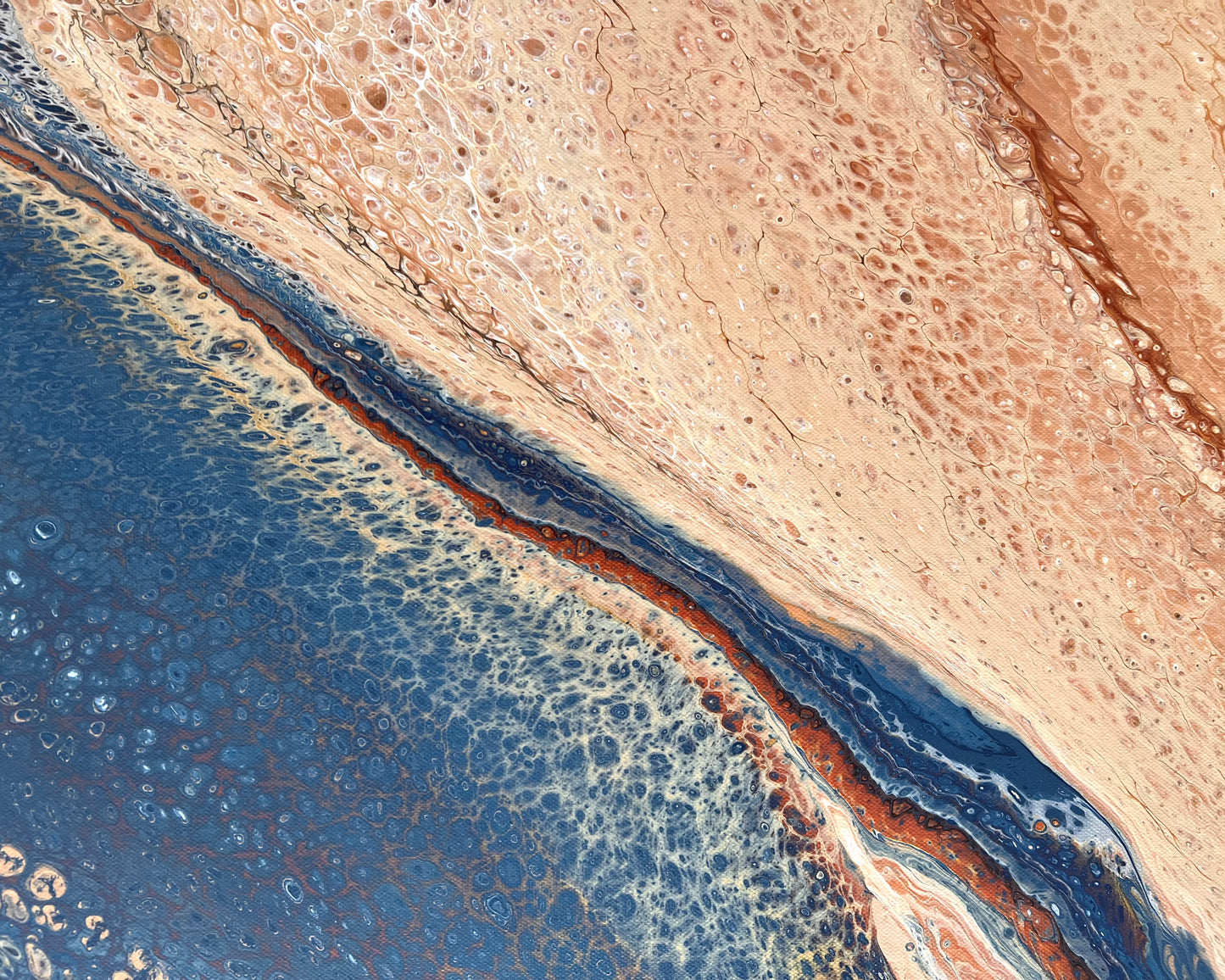 River Crossing | 152x101.5cm Extra Large Original Abstract Painting