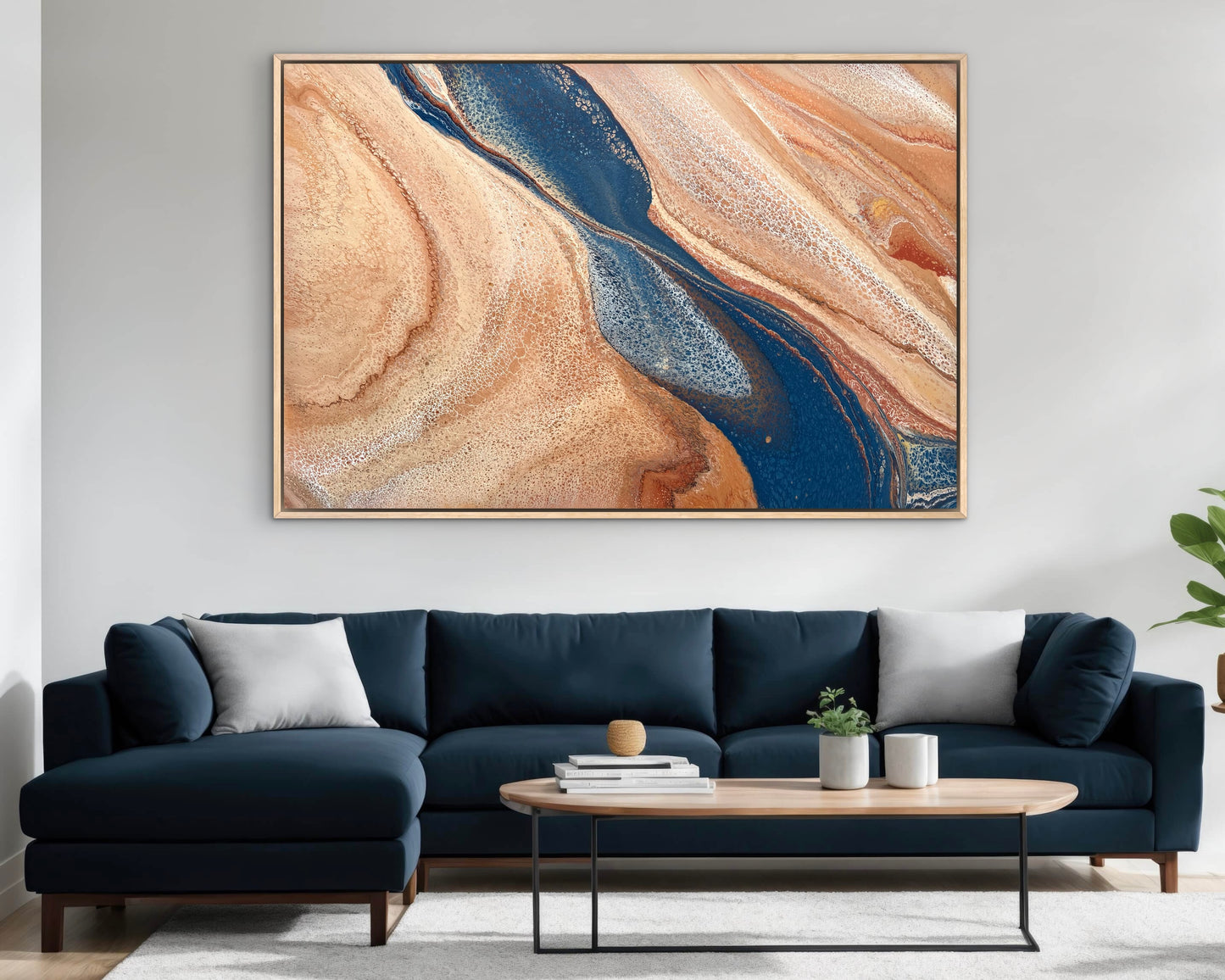 River Crossing | 152x101.5cm Extra Large Original Abstract Painting