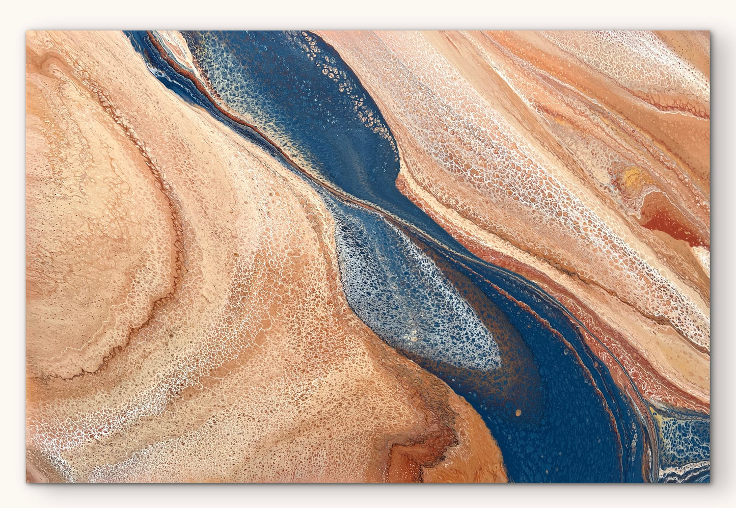 River Crossing | 152x101.5cm Extra Large Original Abstract Painting
