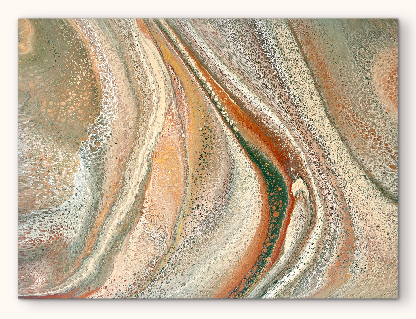 Shifting Plains | 102x76 cm Large Original Artwork by Angela Roskell